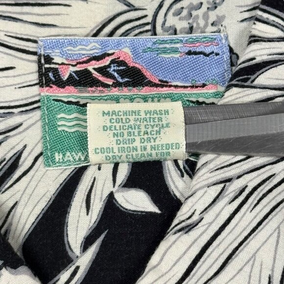 VTG Reyn Spooner Hawaiian Shirt Sz.XL Short Sleeve Pineapple Print Tropical - Picture 5 of 10